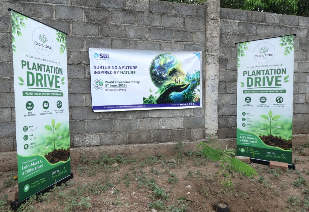 Sbi and Plant Orbit Plantation Drive