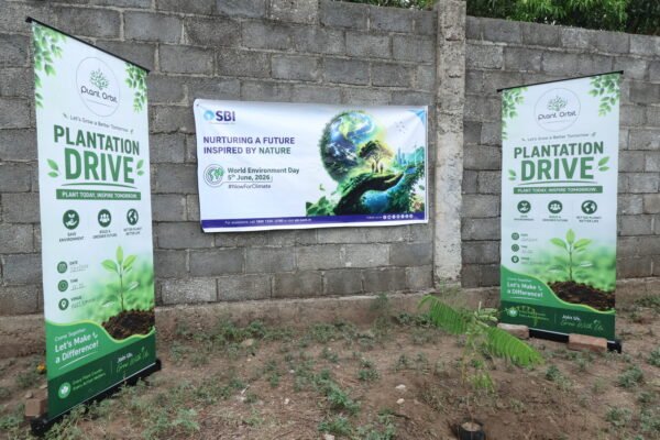 Sbi and Plant Orbit Plantation Drive